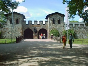 Das Limeskastell Saalburg